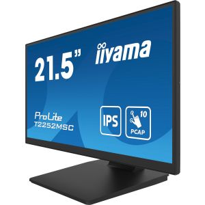 22" LCD iiyama T2252MSC-B2: IPS, FHD, 10P, DP, HDMI T2252MSC-B2
