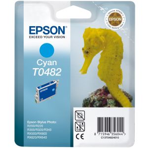 Epson T0482 tintapatron, azúr (cyan), eredeti