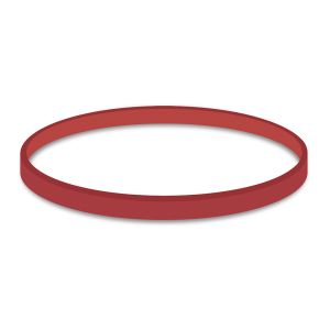 Piros erős gumiszalagok (5 mm, O 10 cm) [1 kg]