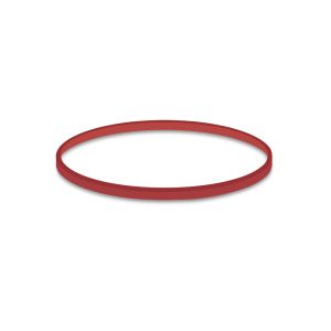 Gyenge vörös gumiszalagok (1 mm, O 6 cm) [50 g]