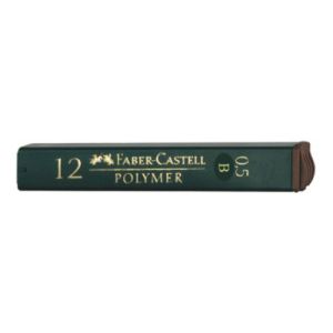 Grafit ceruza FABER-CASTELL B / 0,5 mm, 12 db