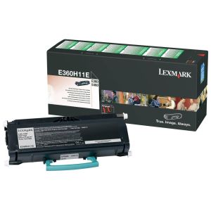 Toner Lexmark E360H11E (E360, E460), fekete (black), eredeti