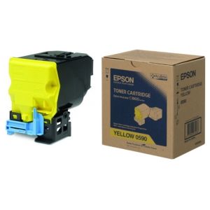 Toner Epson C13S050590 (C3900), sárga (yellow), eredeti