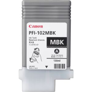 Canon PFI-102MBK tintapatron, matt fekete (matte black), eredeti