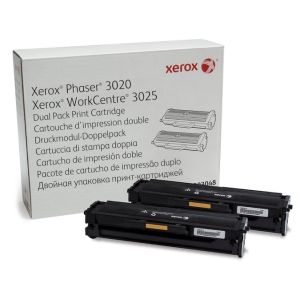 Toner Xerox 106R03048 (3020, 3025), kettős csomagolás, fekete (black), eredeti