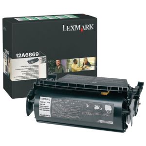 Toner Lexmark 12A6869 (T620, T622, X620), címkenyomtatáshoz, fekete (black), eredeti