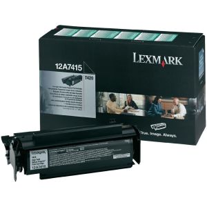 Toner Lexmark 12A7415 (T420), fekete (black), eredeti