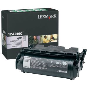 Toner Lexmark 12A7460 (T630, X630), fekete (black), eredeti
