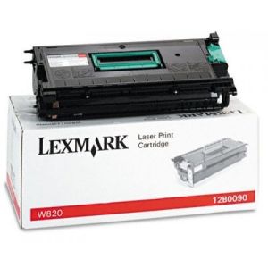 Toner Lexmark 12B0090 (W820), fekete (black), eredeti