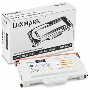Toner Lexmark 20K1403 (C510), fekete (black), eredeti
