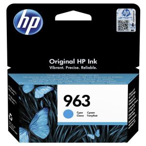 HP 963, 3JA23AE tintapatron, azúr (cyan), eredeti