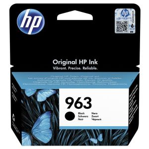 HP 963, 3JA26AE tintapatron, fekete (black), eredeti