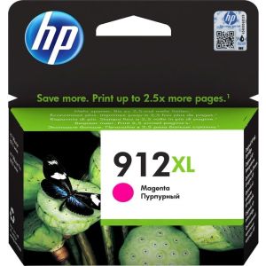 HP 912 XL, 3YL82AE tintapatron, bíborvörös (magenta), eredeti