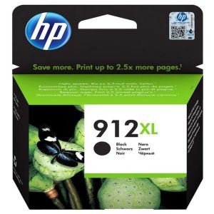 HP 912 XL, 3YL84AE tintapatron, fekete (black), eredeti