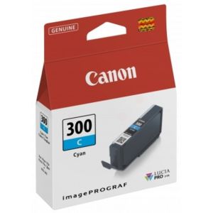 Canon PFI-300C, 4194C001 tintapatron, azúr (cyan), eredeti