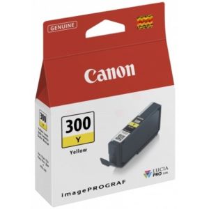 Canon PFI-300Y, 4196C001 tintapatron, sárga (yellow), eredeti