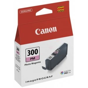 Canon PFI-300PM, 4198C001 tintapatron, fotó bíborvörös (photo magenta), eredeti