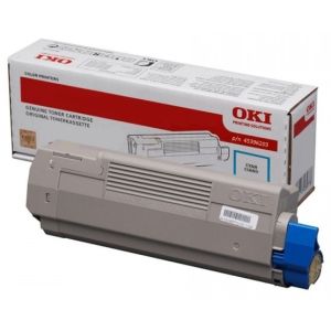 Toner OKI 45396203 (MC770, MC780), azúr (cyan), eredeti