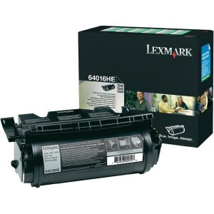Toner Lexmark 64016HE (T640, T642, T644), fekete (black), eredeti