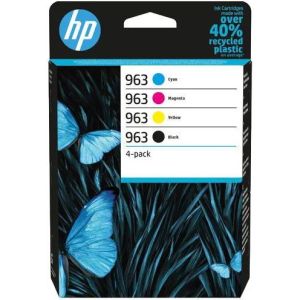 HP 963, 6ZC70AE, CMYK, négyes csomagolás tintapatron, többszínű, eredeti