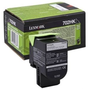 Toner Lexmark 702HK, 70C2HC0 (CS310, CS410, CS510), fekete (black), eredeti