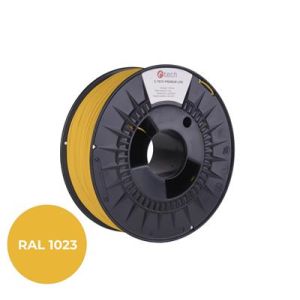 Nyomdafüzér (filament) C-TECH PREMIUM LINE, ABS, szállítási sárga, RAL1023, 1,75 mm, 1 kg 3DF-P-ABS1.75-1023