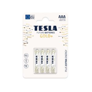TESLA - elemek AAA GOLD +, 4db, LR03 12030423