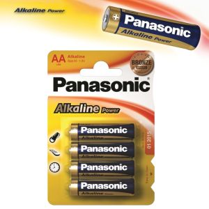 Alkáli elem AA Panasonic Alkaline Power 4db 12036