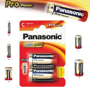 Alkáli elem C Panasonic Pro Power LR14 2db 09832