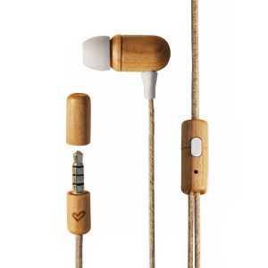 Energy Sistem EP Eco Cherry Wood, fülbe helyezhető fejhallgató, 3,5 mm-es jack, anyaga fa 450428
