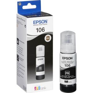 Epson 106, C13T00R140 tintapatron, fekete (black), eredeti