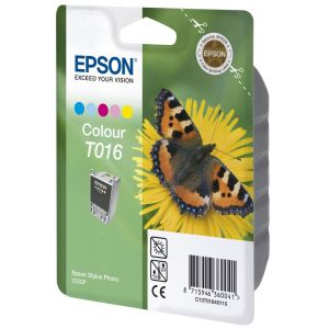 Epson T016 tintapatron, színes (tricolor), eredeti