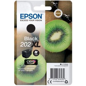 Epson 202 XL tintapatron, fotó fekete (photo black), eredeti
