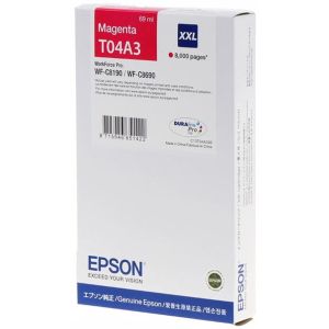 Epson T04A3 XXL, C13T04A340 tintapatron, bíborvörös (magenta), eredeti