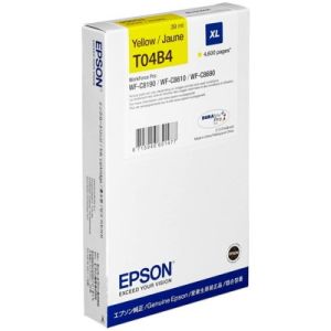 Epson T04B4 XL, C13T04B440 tintapatron, sárga (yellow), eredeti