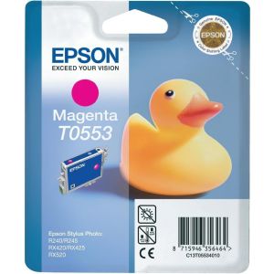 Epson T0553 tintapatron, bíborvörös (magenta), eredeti