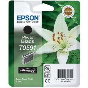 Epson T0591 tintapatron, fotó fekete (photo black), eredeti
