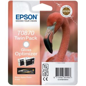 Epson T0870, kettős csomagolás tintapatron, szín optimalizáló (color optimalizer), eredeti
