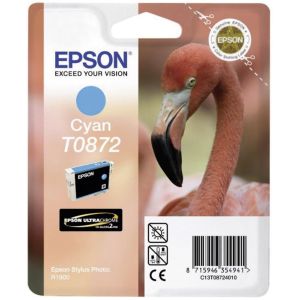 Epson T0872 tintapatron, azúr (cyan), eredeti
