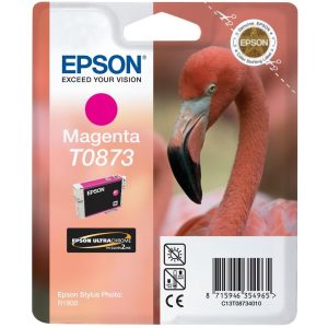 Epson T0873 tintapatron, bíborvörös (magenta), eredeti