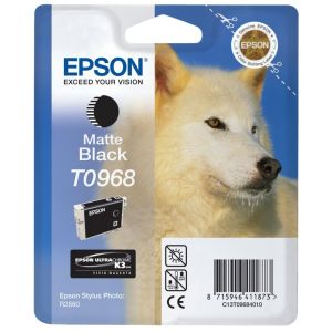 Epson T0968 tintapatron, matt fekete (matte black), eredeti