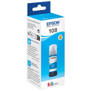 Epson 108, T09C2, C13T09C24A tintapatron, azúr (cyan), eredeti