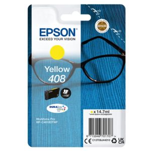 Epson 408, C13T09J44010, T09J440 tintapatron, sárga (yellow), eredeti