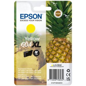 Epson 604XL, C13T10H44010, T10H440 tintapatron, sárga (yellow), eredeti
