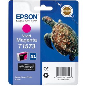 Epson T1573 tintapatron, bíborvörös (magenta), eredeti