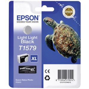 Epson T1579 tintapatron, világos fekete (light black), eredeti