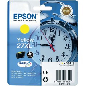 Epson T2714 (27XL) tintapatron, sárga (yellow), eredeti