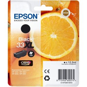 Epson T3351 (33XL) tintapatron, fekete (black), eredeti
