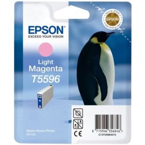 Epson T5596 tintapatron, világos bíborvörös (light magenta), eredeti