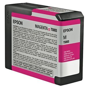 Epson T5803 tintapatron, bíborvörös (magenta), eredeti